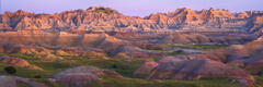Yellow Mounds Sunrise Panorama print