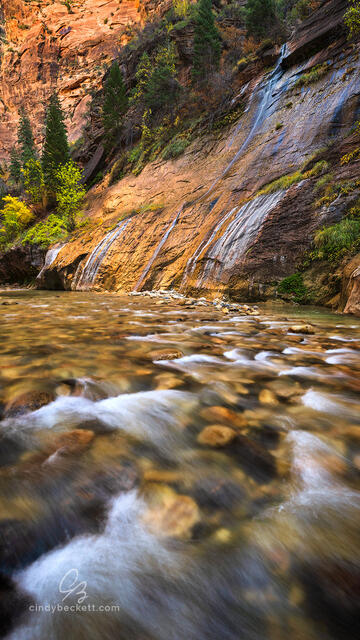 Copper Waterfall